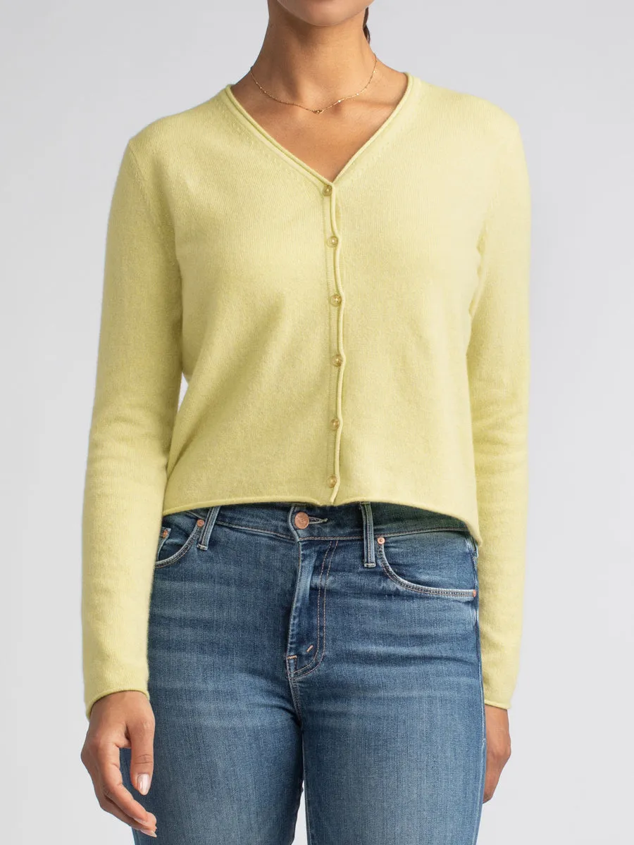 CASHMERE VEE CARDIGAN sold by Margaret O'Leary product image thumbnail 3