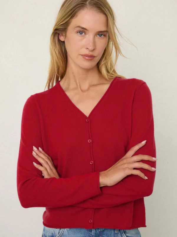 CASHMERE VEE CARDIGAN sold by Margaret O'Leary