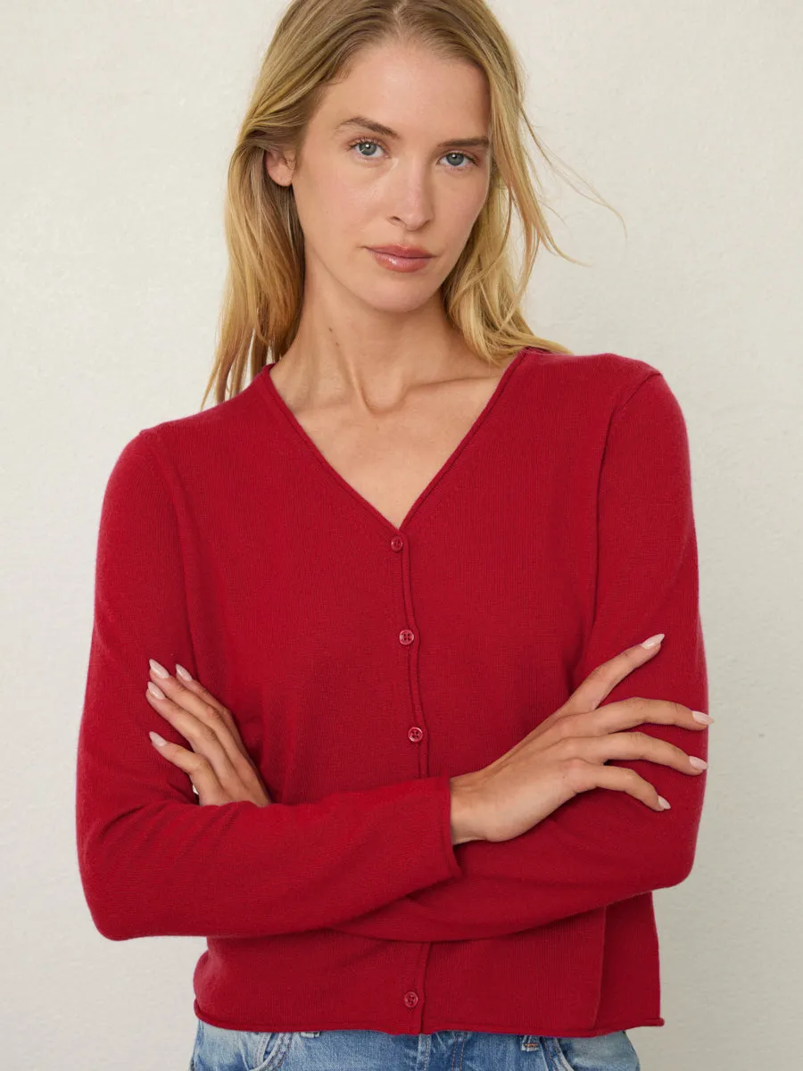 CASHMERE VEE CARDIGAN sold by Margaret O'Leary