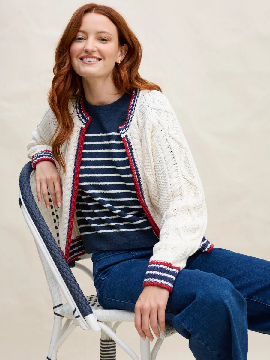 MARITIME ZIP JACKET sold by Margaret O'Leary product image thumbnail 2