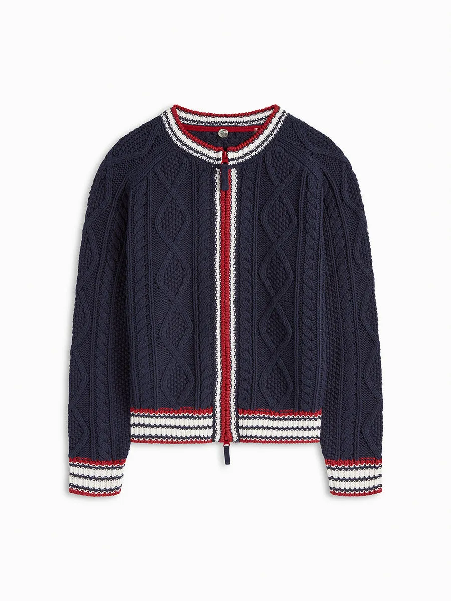 MARITIME ZIP JACKET sold by Margaret O'Leary product image thumbnail 5