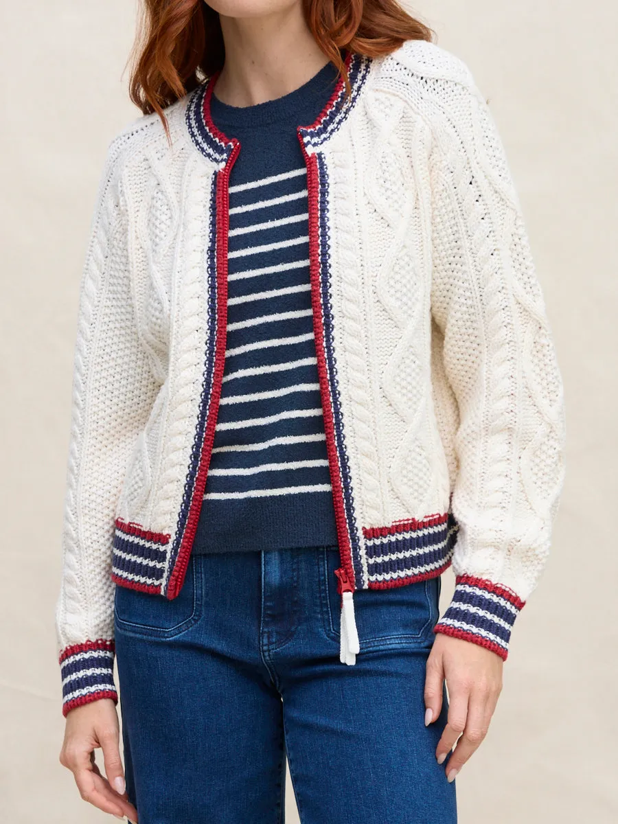MARITIME ZIP JACKET sold by Margaret O'Leary product image thumbnail 3
