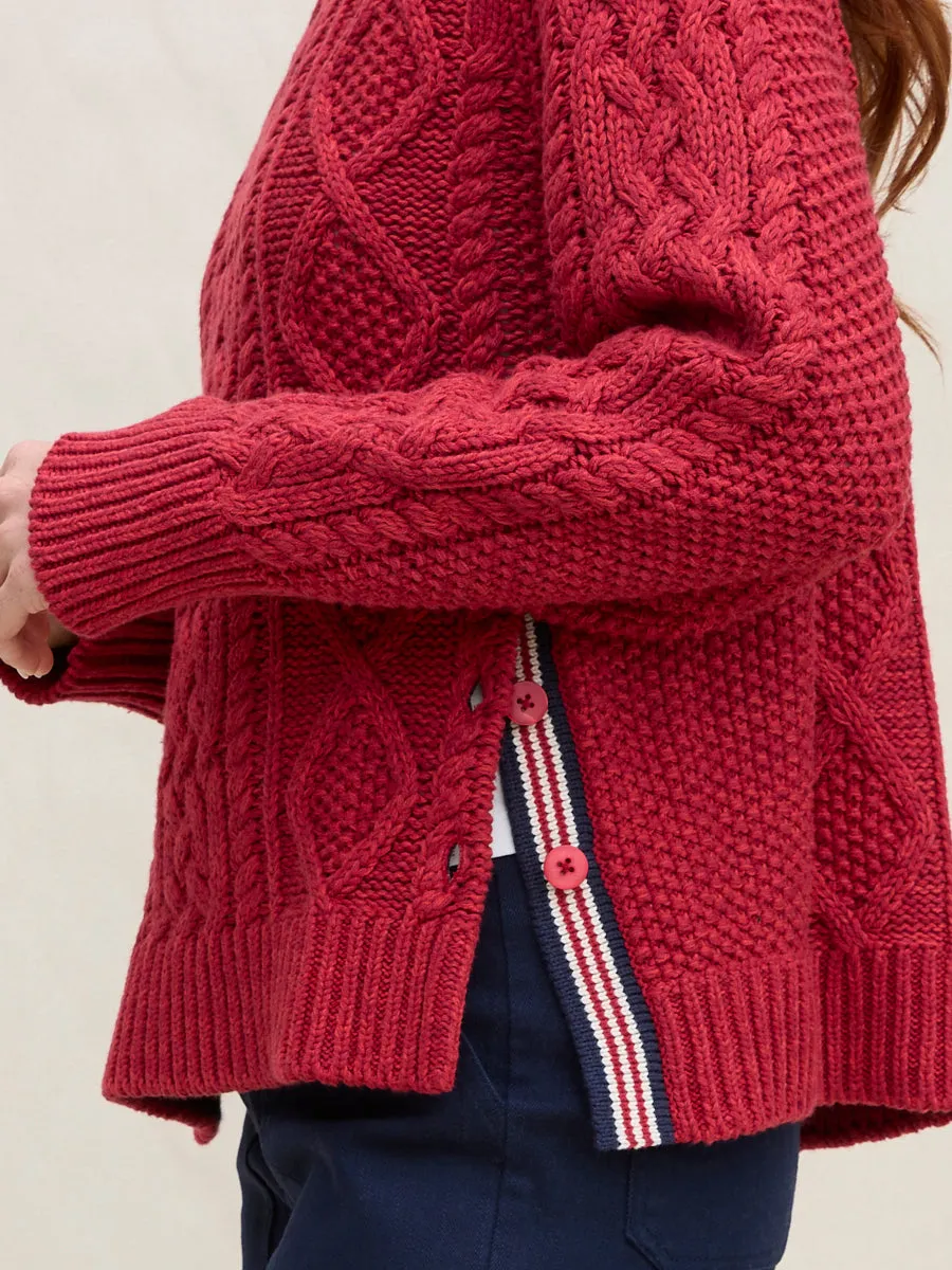 NAUTICAL CABLE PULLOVER sold by Margaret O'Leary product image thumbnail 2