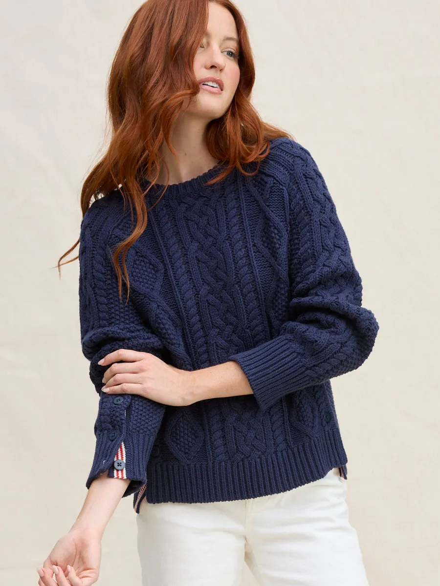 NAUTICAL CABLE PULLOVER sold by Margaret O'Leary product image thumbnail 4