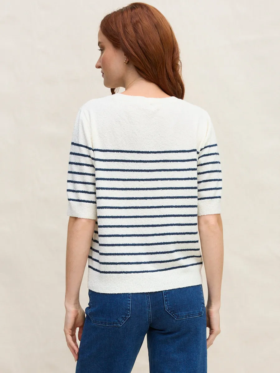 PAMELA STRIPE TEE sold by Margaret O'Leary product image thumbnail 5