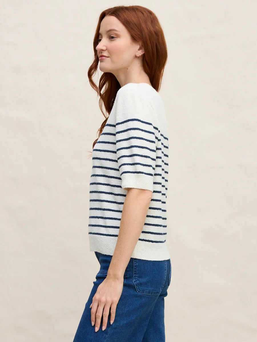 PAMELA STRIPE TEE sold by Margaret O'Leary product image thumbnail 4
