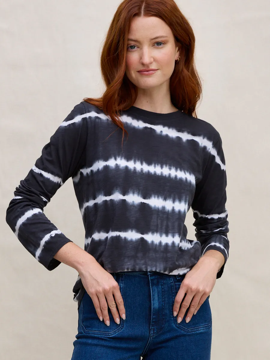 TIE DYE LONG SLEEVE TEE sold by Margaret O'Leary product image thumbnail 2