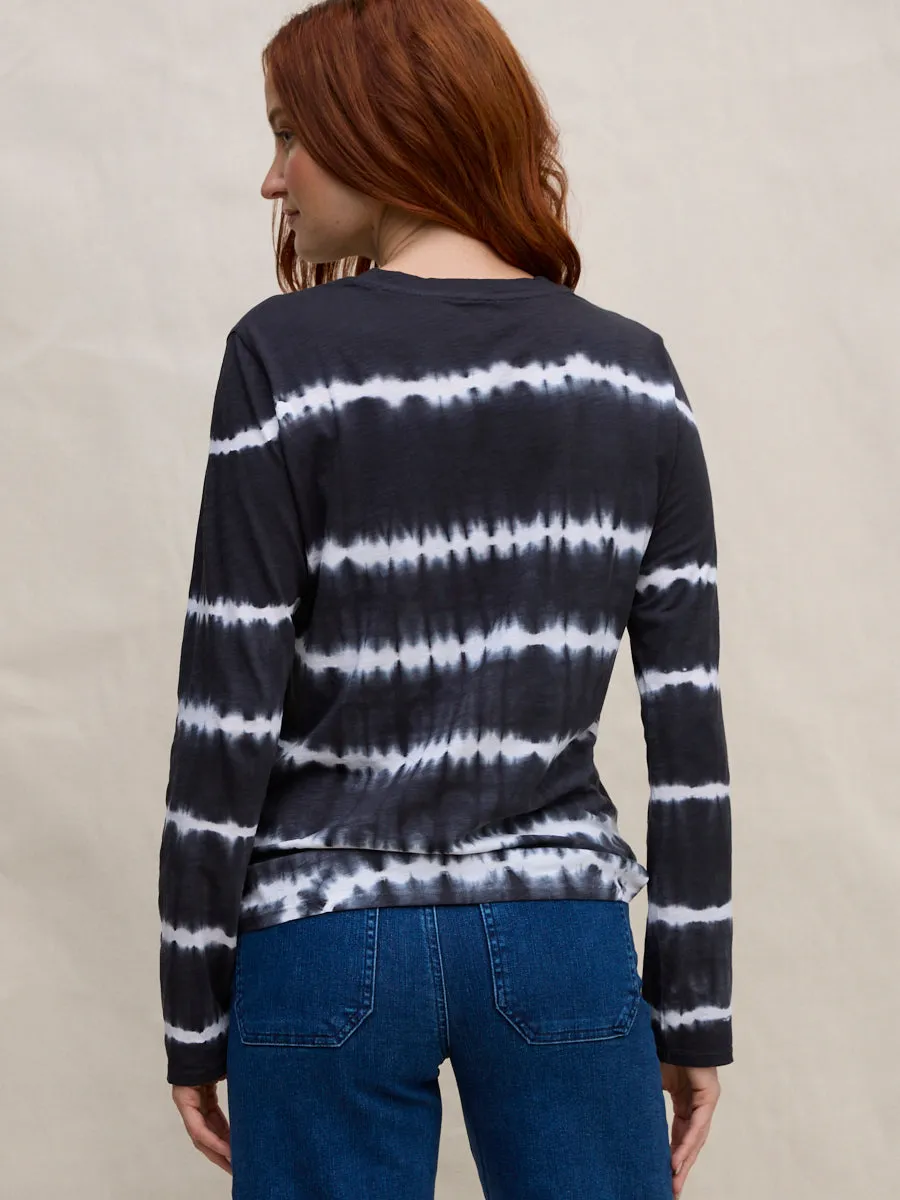 TIE DYE LONG SLEEVE TEE sold by Margaret O'Leary product image thumbnail 4