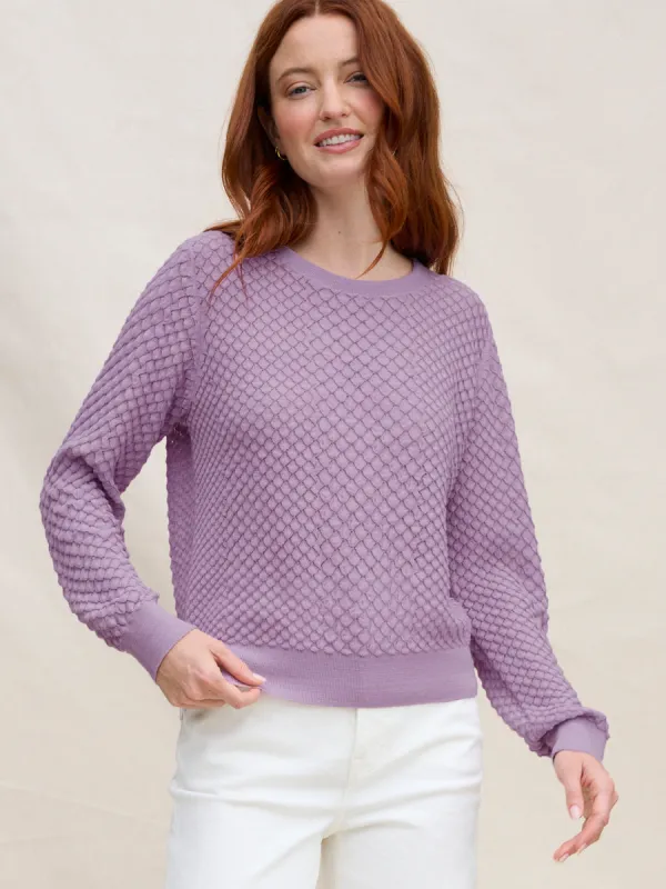 3D SHELL STITCH PULLOVER made by Margaret O'Leary