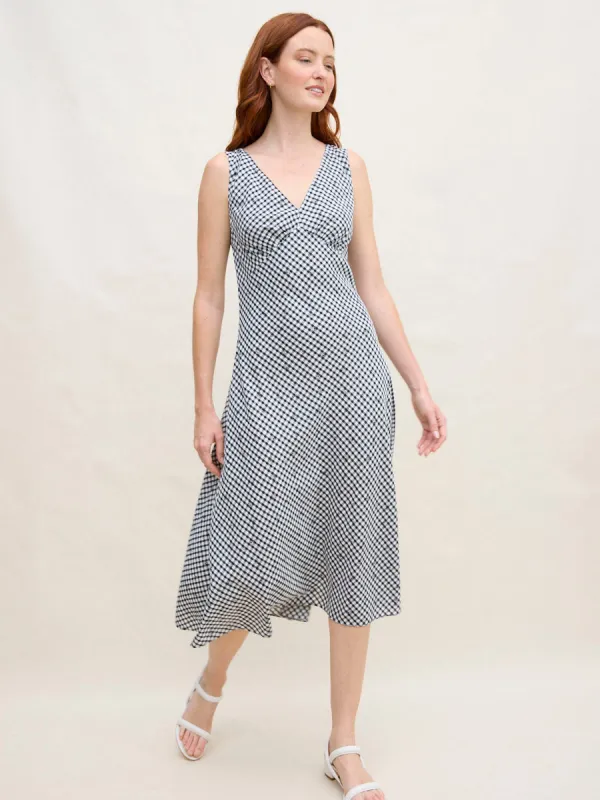 GINGHAM DARYA DRESS made by Margaret O'Leary