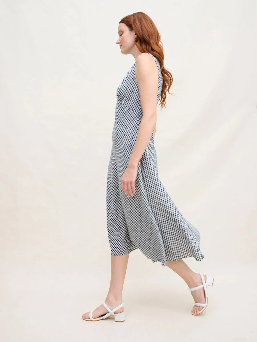 GINGHAM DARYA DRESS sold by Margaret O'Leary product image thumbnail 3