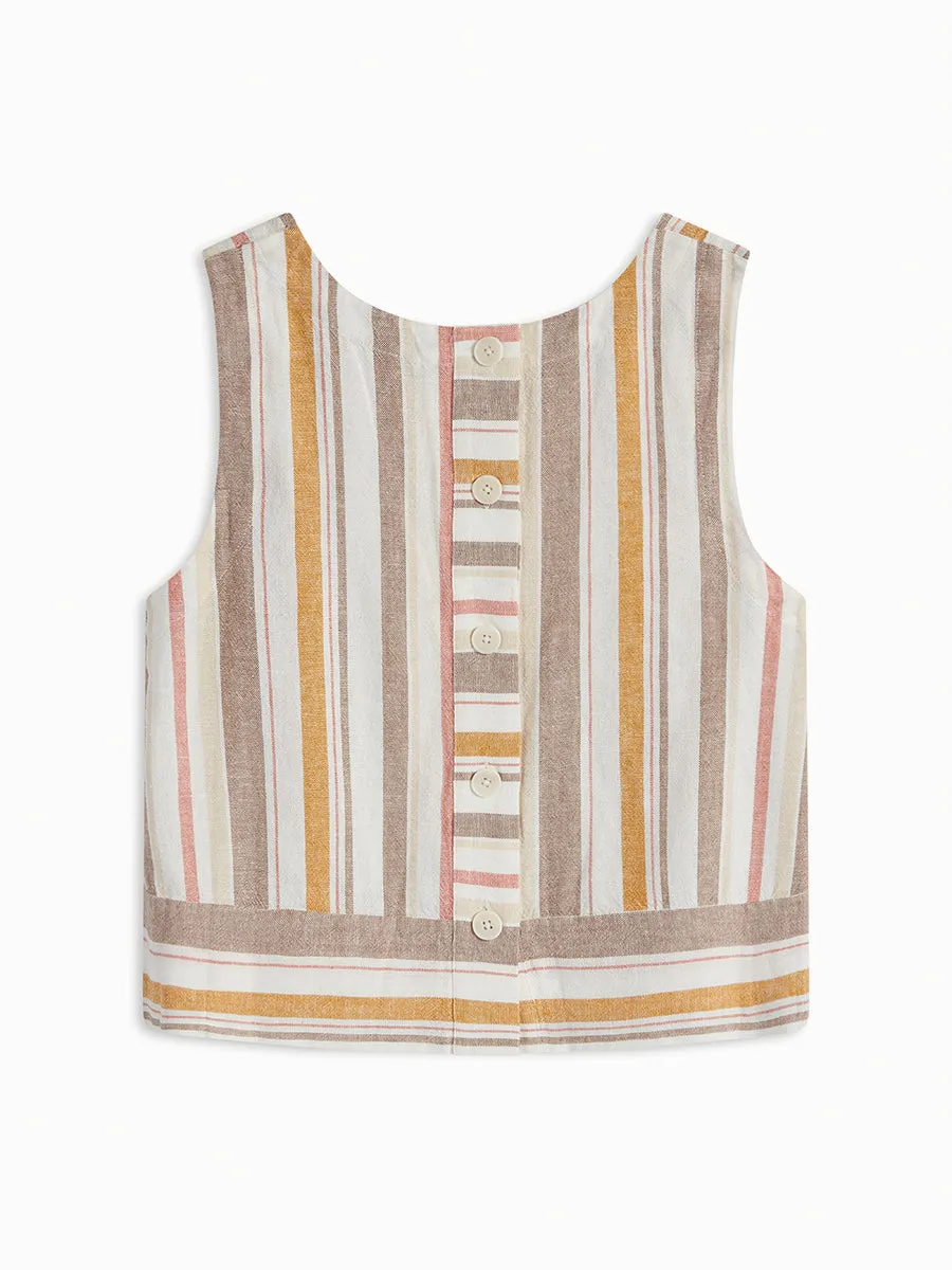 AVERY BUTTON BACK TANK sold by Margaret O'Leary product image thumbnail 2
