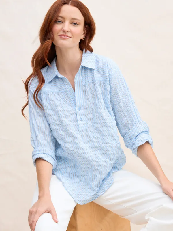 MARINA POPOVER SHIRT made by Margaret O'Leary