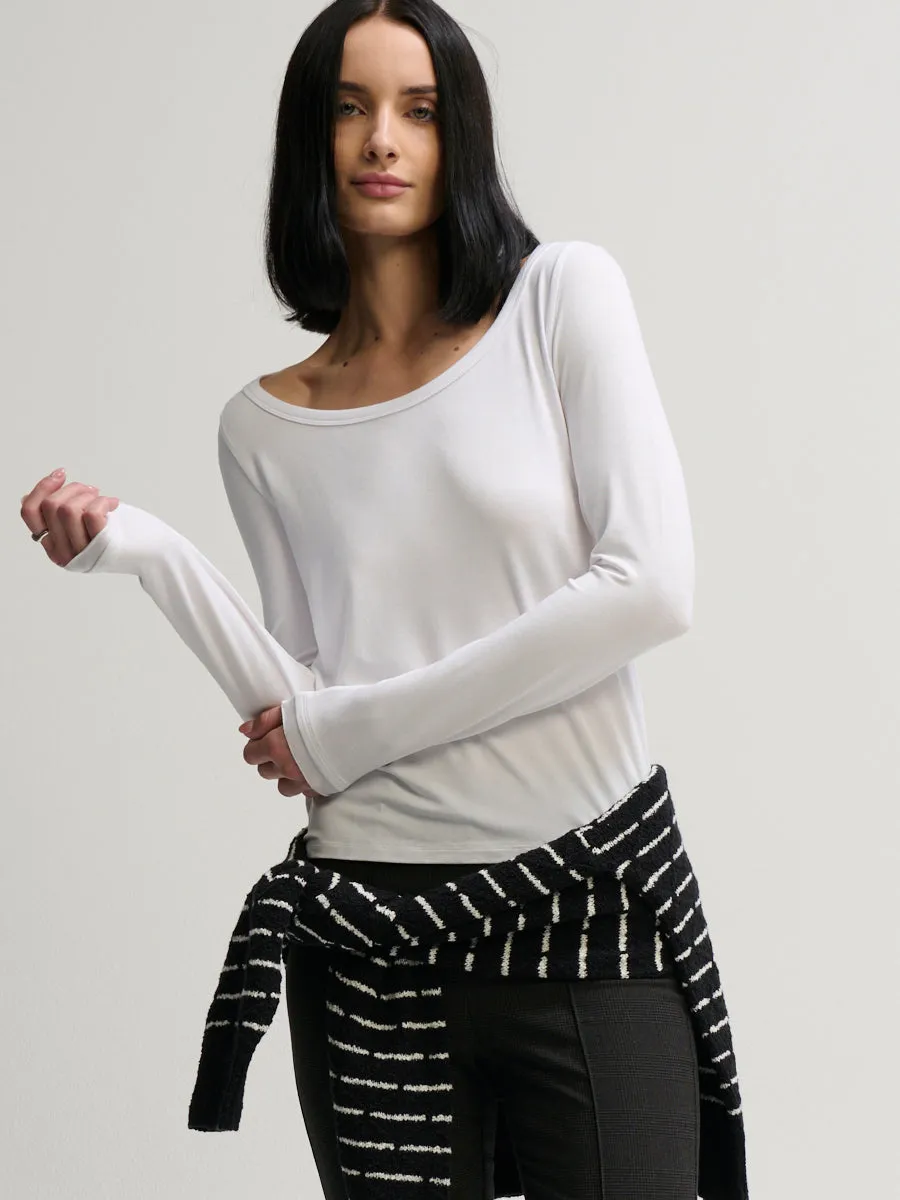 STRETCH BALLET TEE sold by Margaret O'Leary product image thumbnail 3