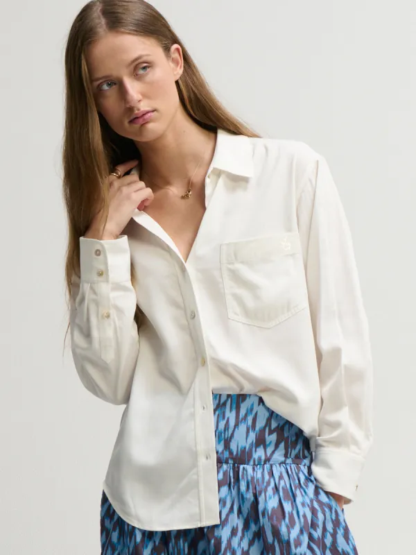 DRAPEY TENCEL SHIRT made by Margaret O'Leary