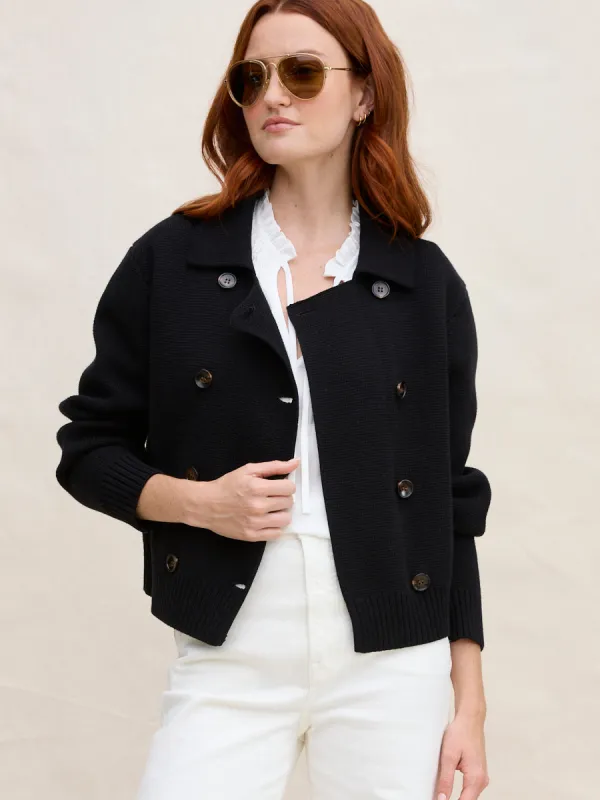 DYLAN DOUBLE KNIT JACKET made by Margaret O'Leary