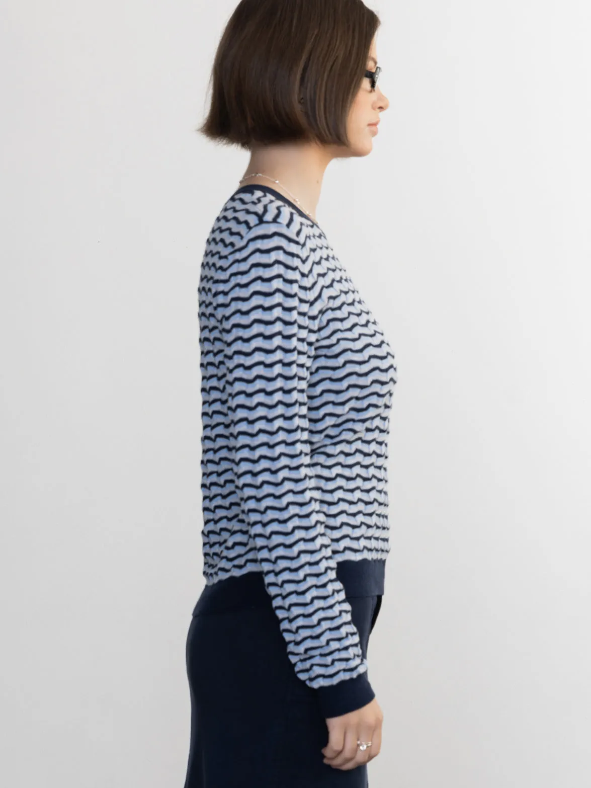 3D LONG SLEEVE TEE sold by Margaret O'Leary product image thumbnail 4