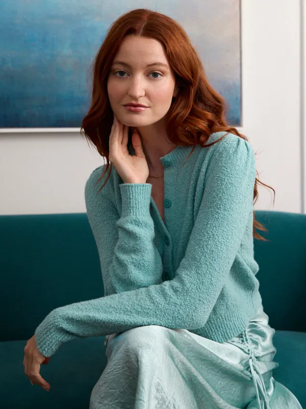 COLETTE CREW CARDIGAN made by Margaret O'Leary