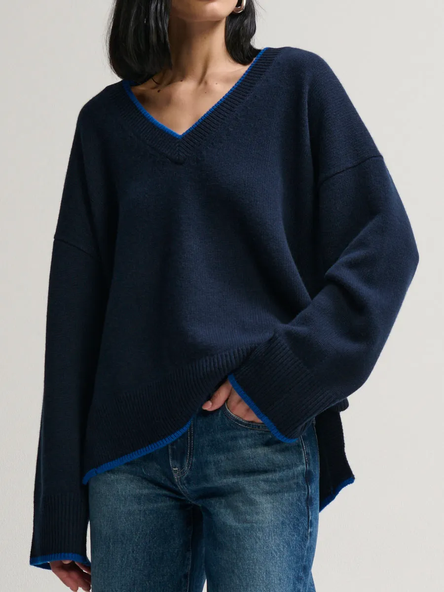 OVERSIZED SLOUCHY VEE sold by Margaret O'Leary product image thumbnail 5