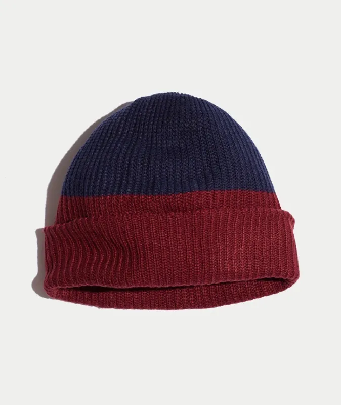 Colorblock Beanie - Gals sold by Marine Layer