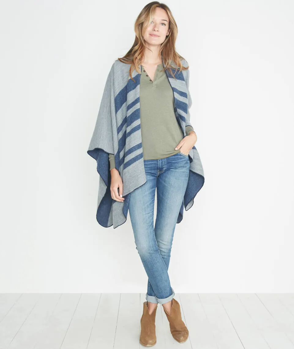 Double Knit Henley in Admiral Green sold by Marine Layer product image thumbnail 5