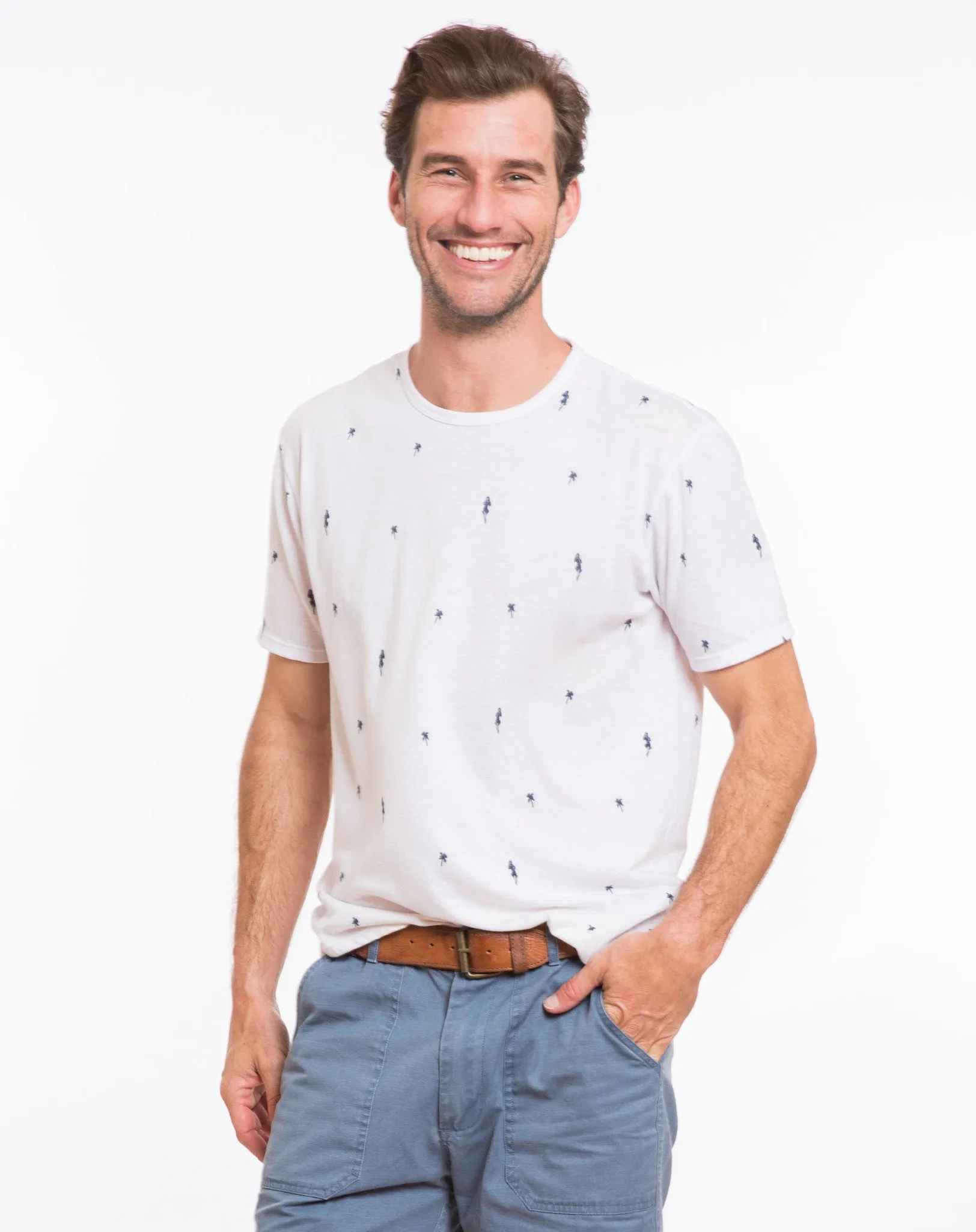 Hula Girl Tri-Blend Crewneck sold by Marine Layer product image thumbnail 3