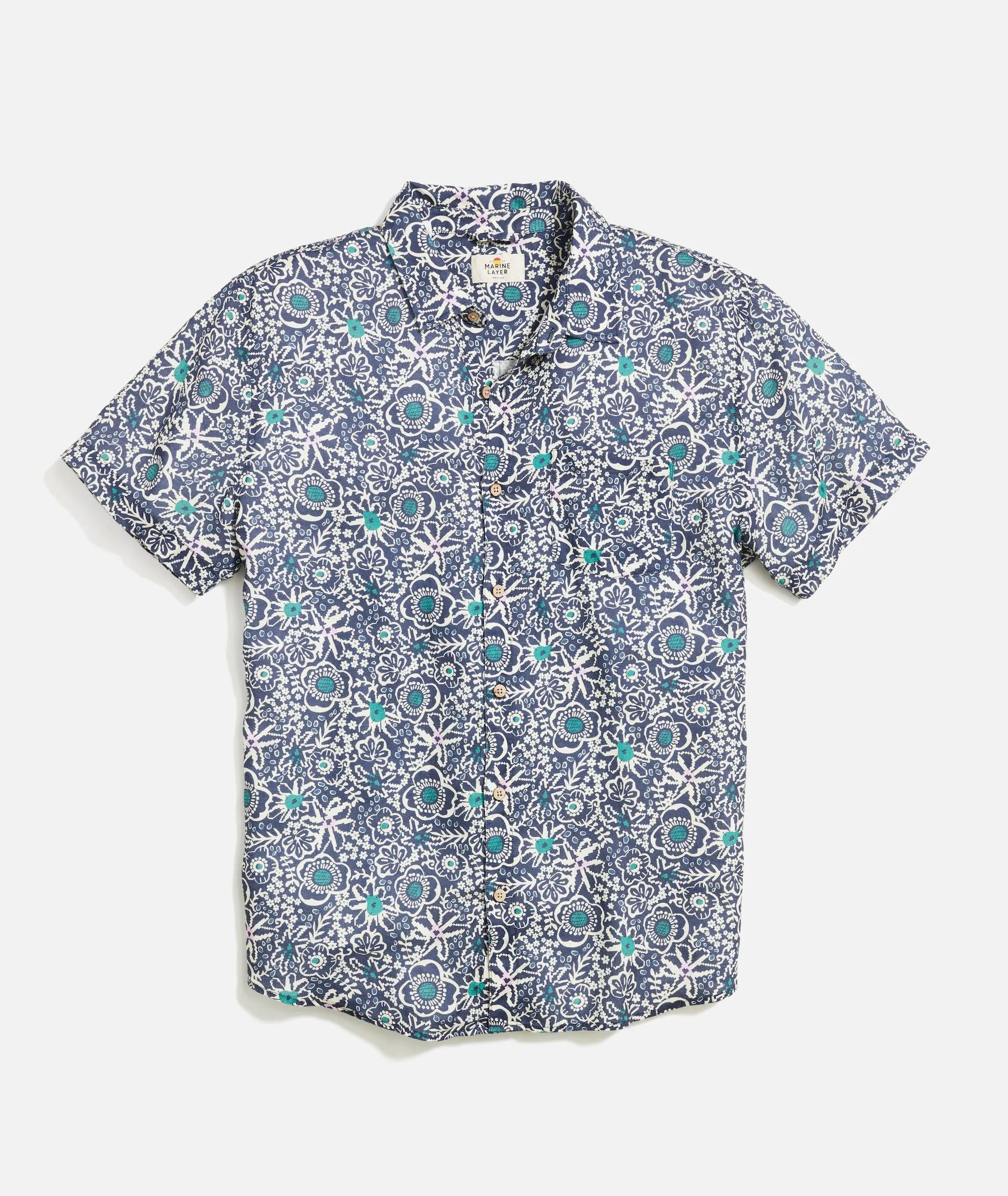TENCEL Linen Shirt sold by Marine Layer