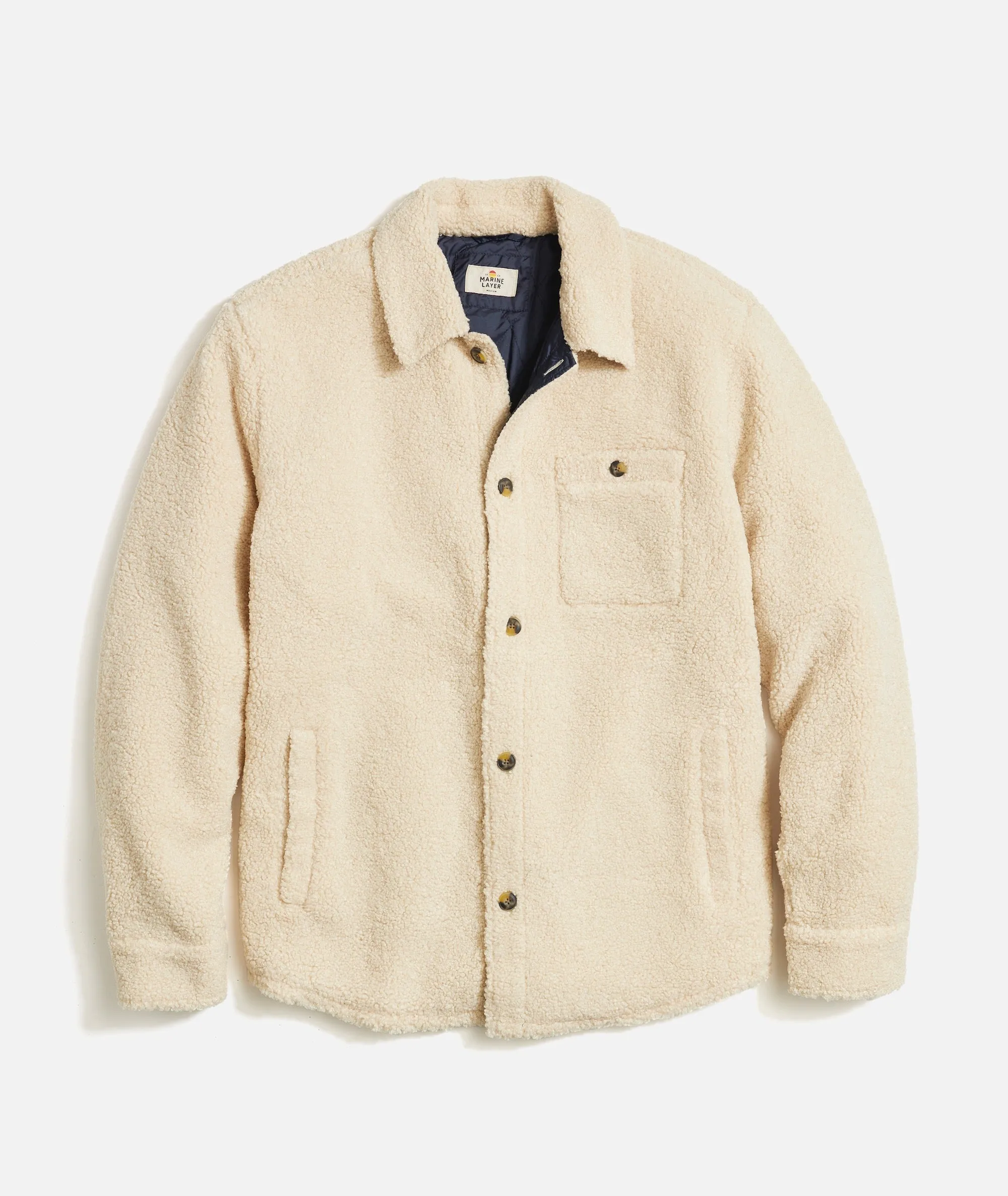 Sherpa Overshirt sold by Marine Layer