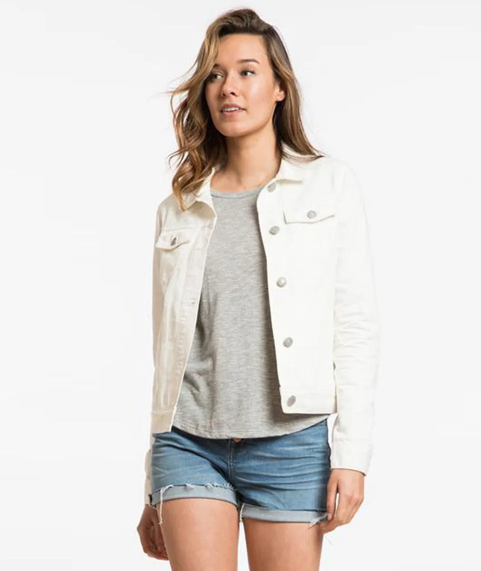 Gigi Denim Jacket sold by Marine Layer