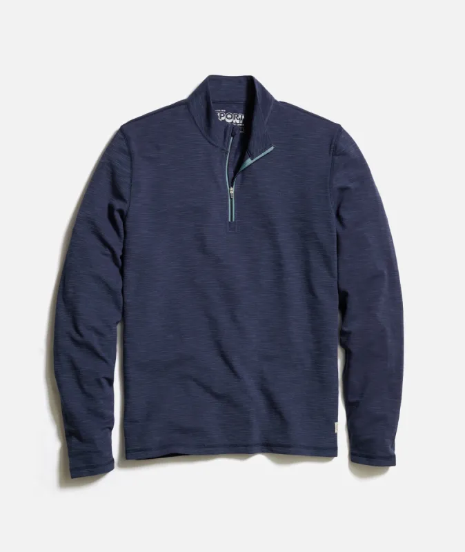 Air Quarter Zip sold by Marine Layer