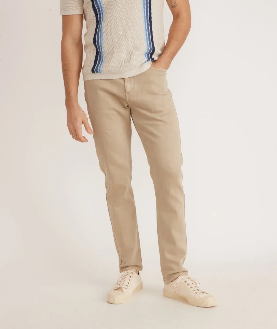 5 Pocket Athletic Fit Twill Pant sold by Marine Layer product image thumbnail 2