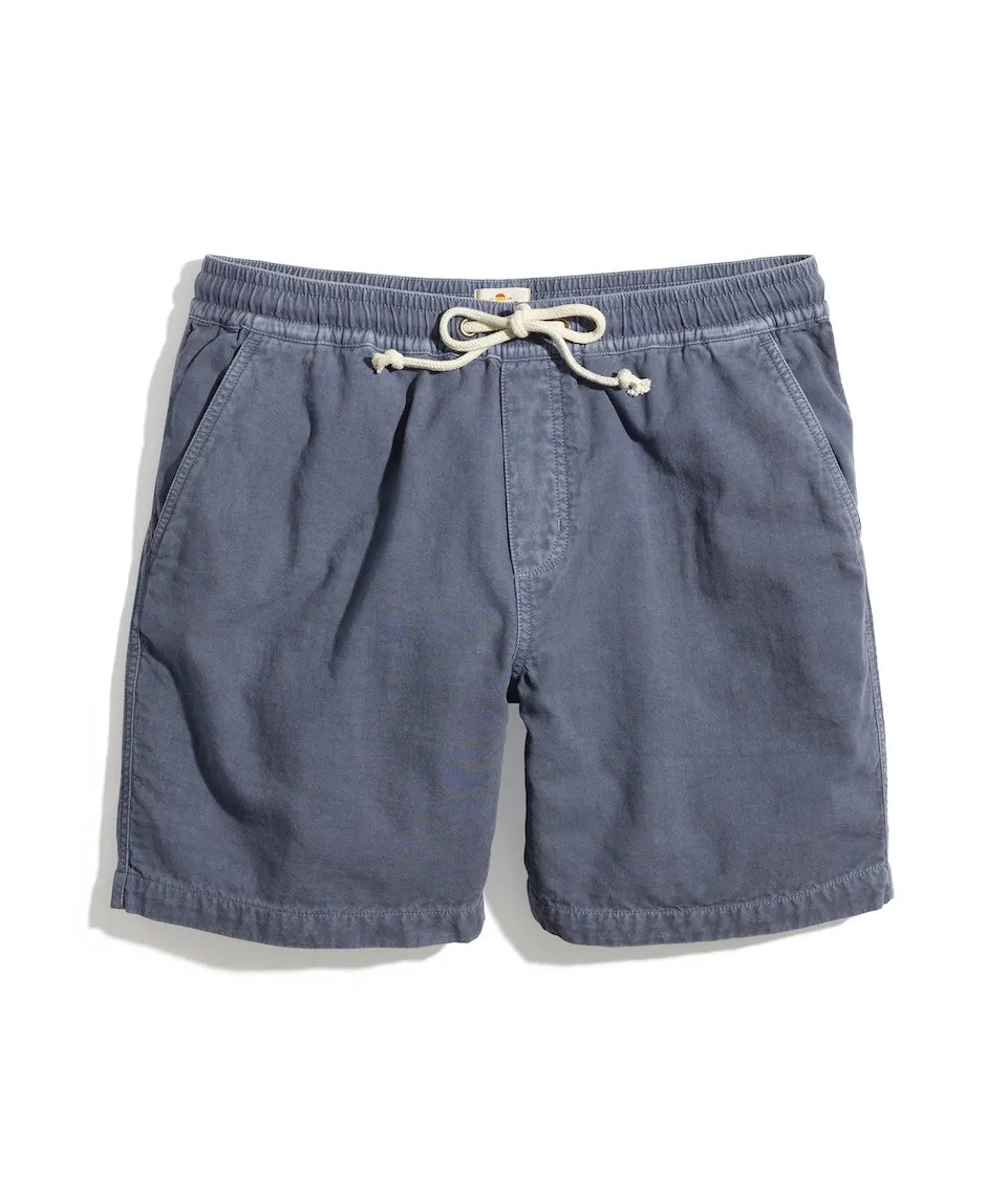 7" Saturday Beach Short in Vintage Indigo sold by Marine Layer