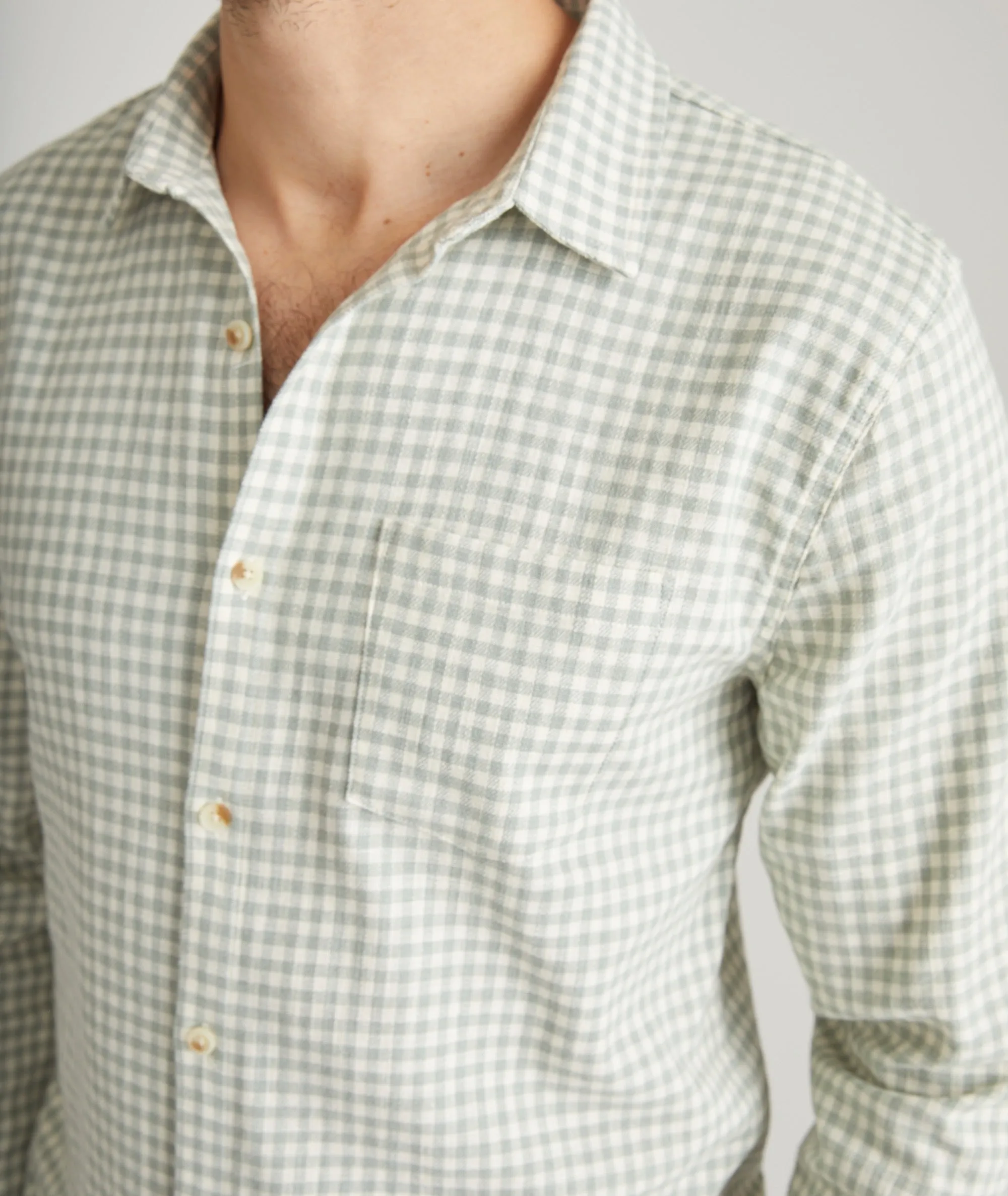 Stretch Selvage Long Sleeve Shirt sold by Marine Layer product image thumbnail 4