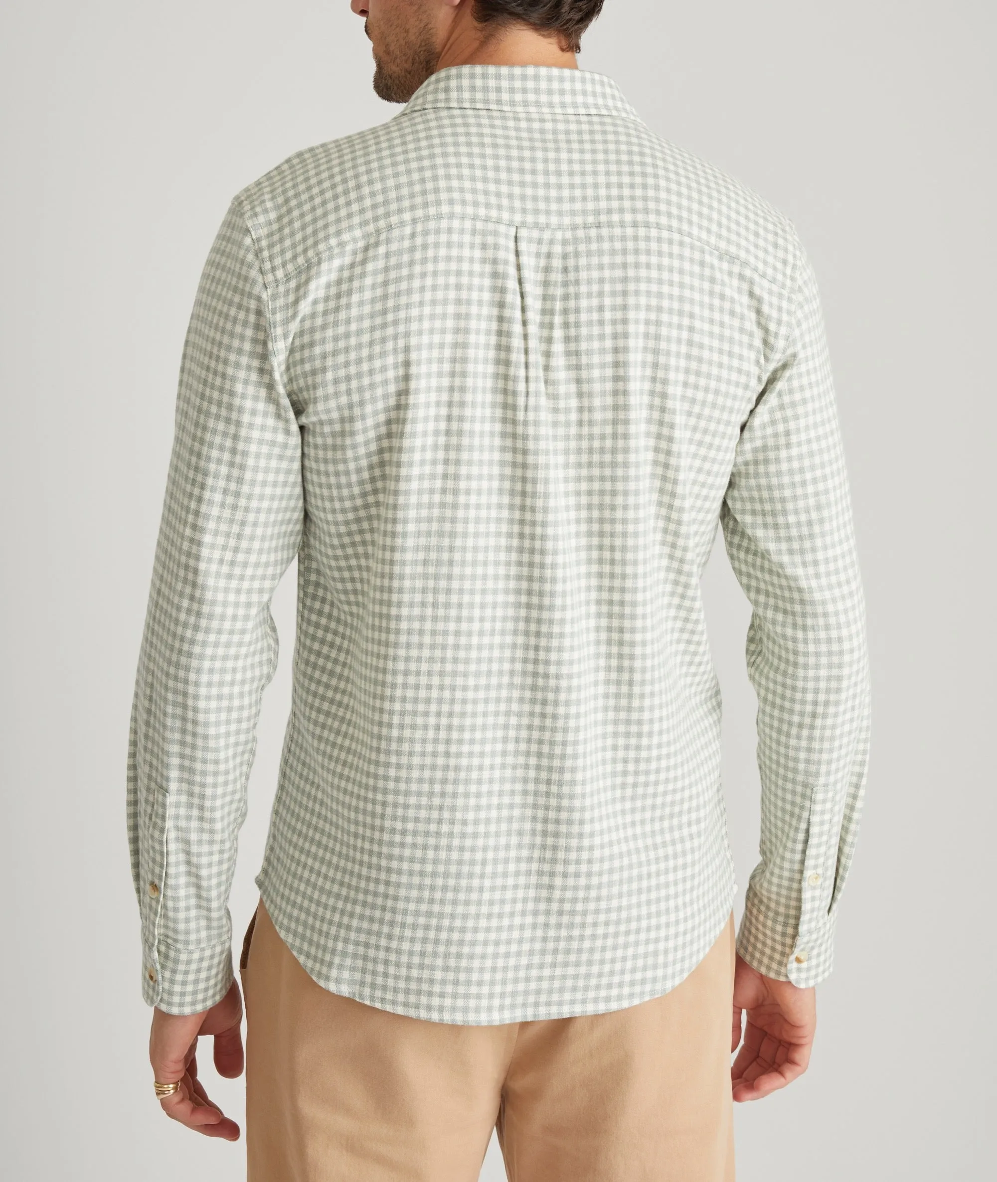 Stretch Selvage Long Sleeve Shirt sold by Marine Layer product image thumbnail 5