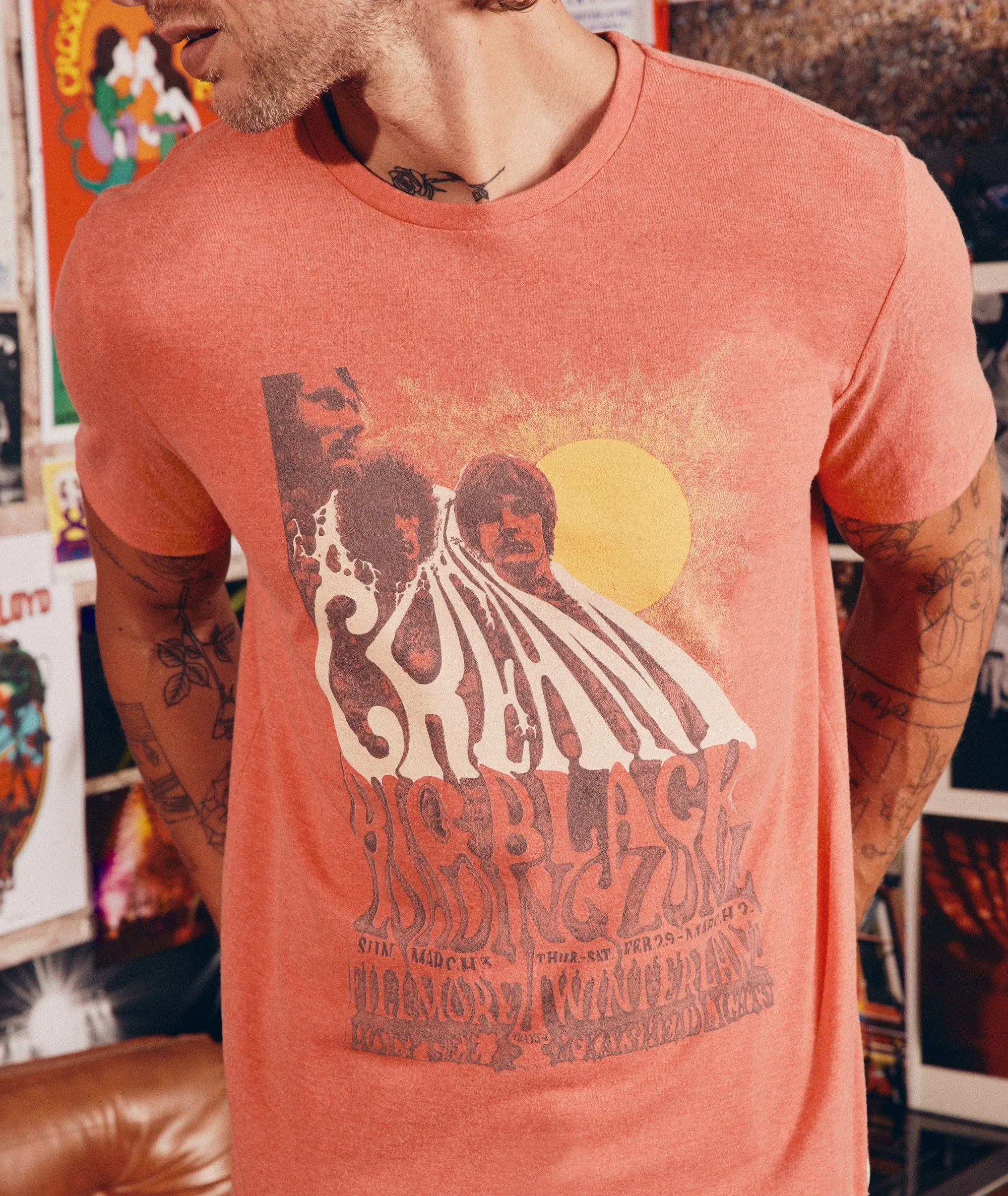 Cream Winterland Unisex Tee sold by Marine Layer product image thumbnail 5