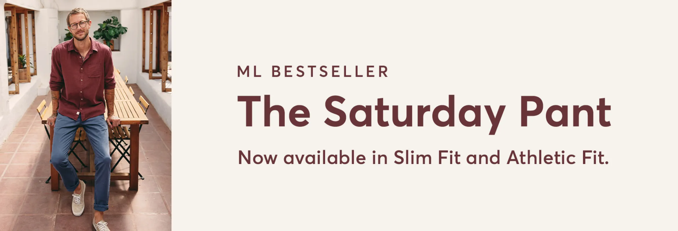 The Saturday Collection MC sold by Marine Layer