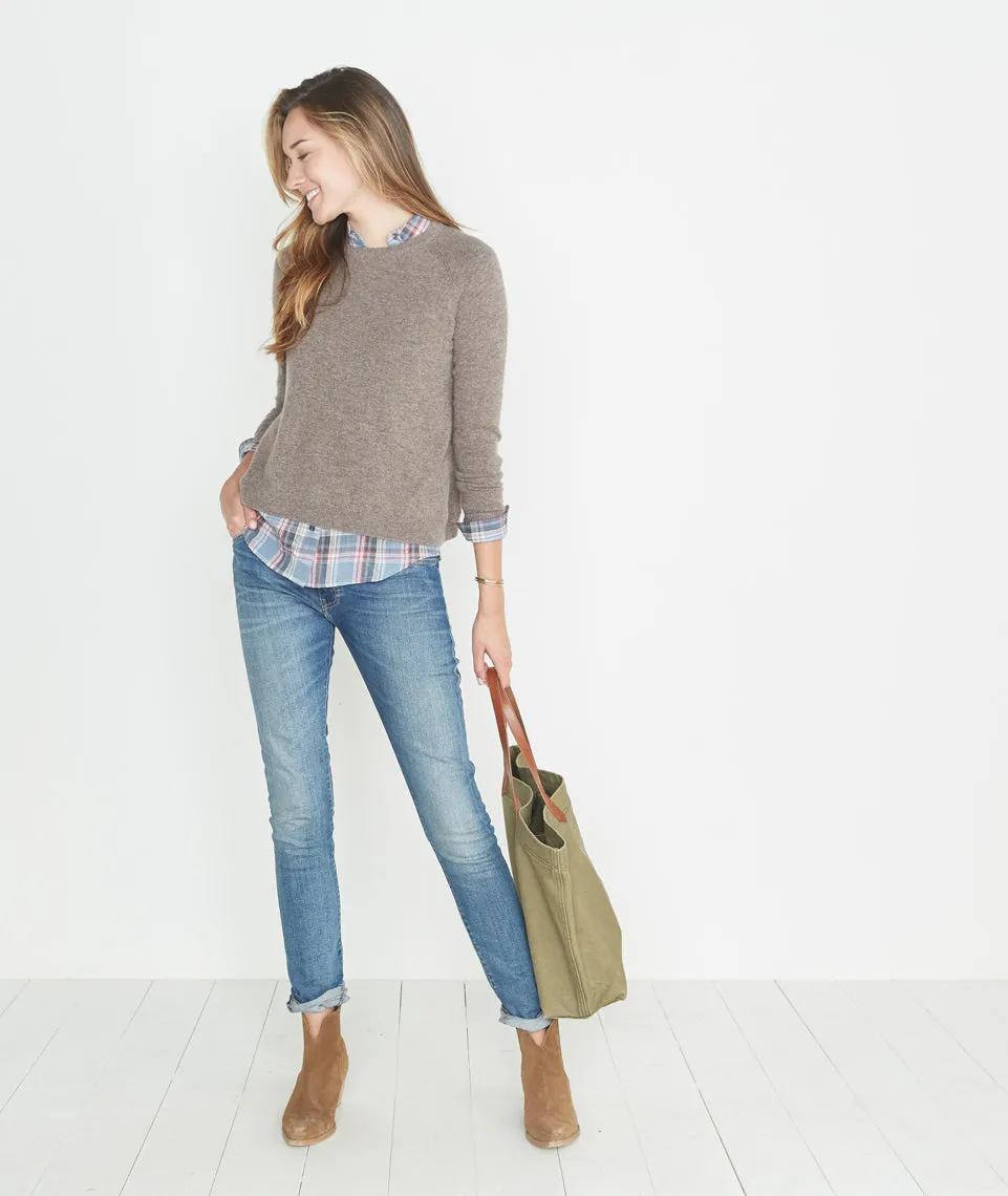 Marigold Plaid Button Down sold by Marine Layer product image thumbnail 5