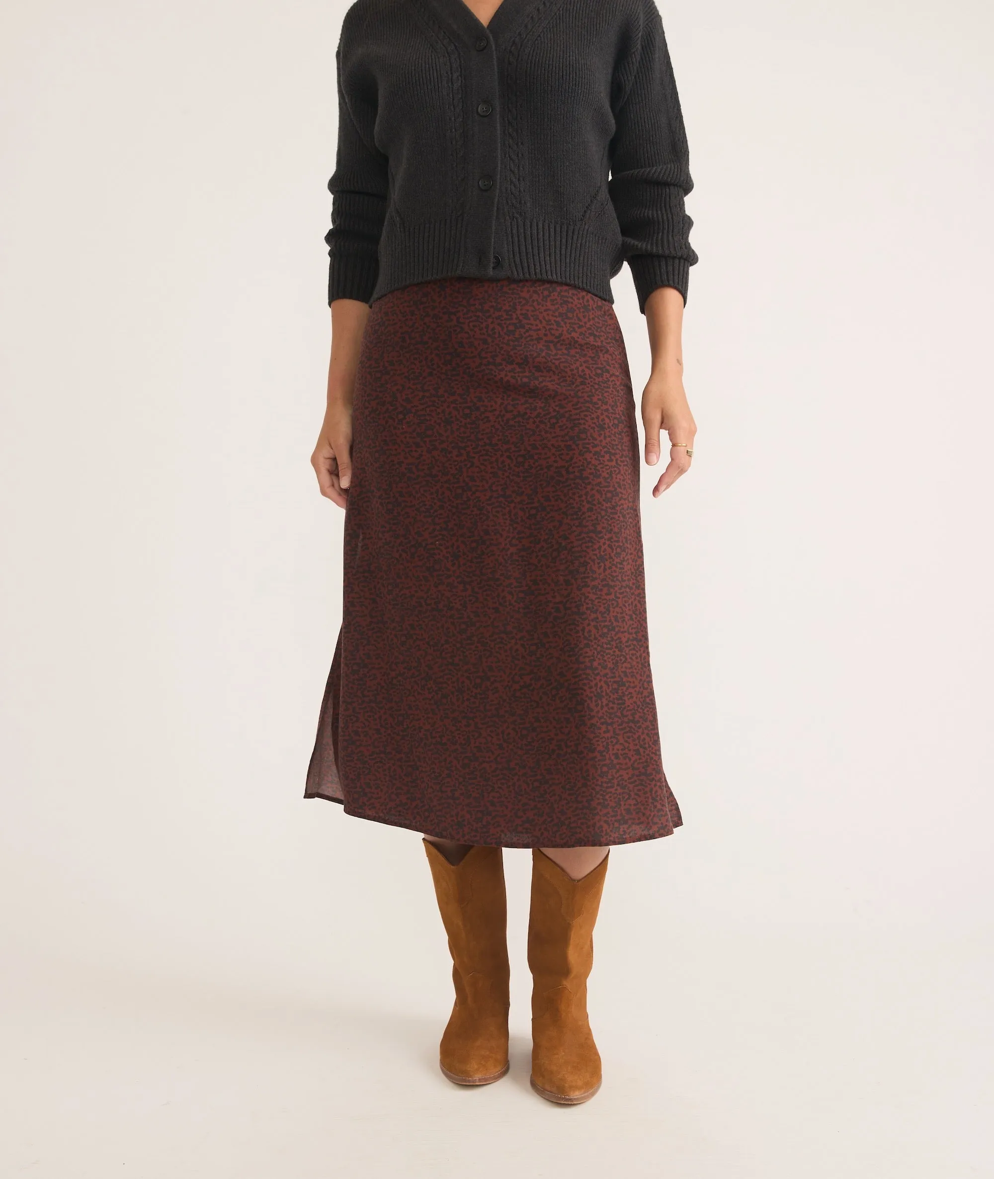 Ryan Midi Slip Skirt sold by Marine Layer product image thumbnail 3