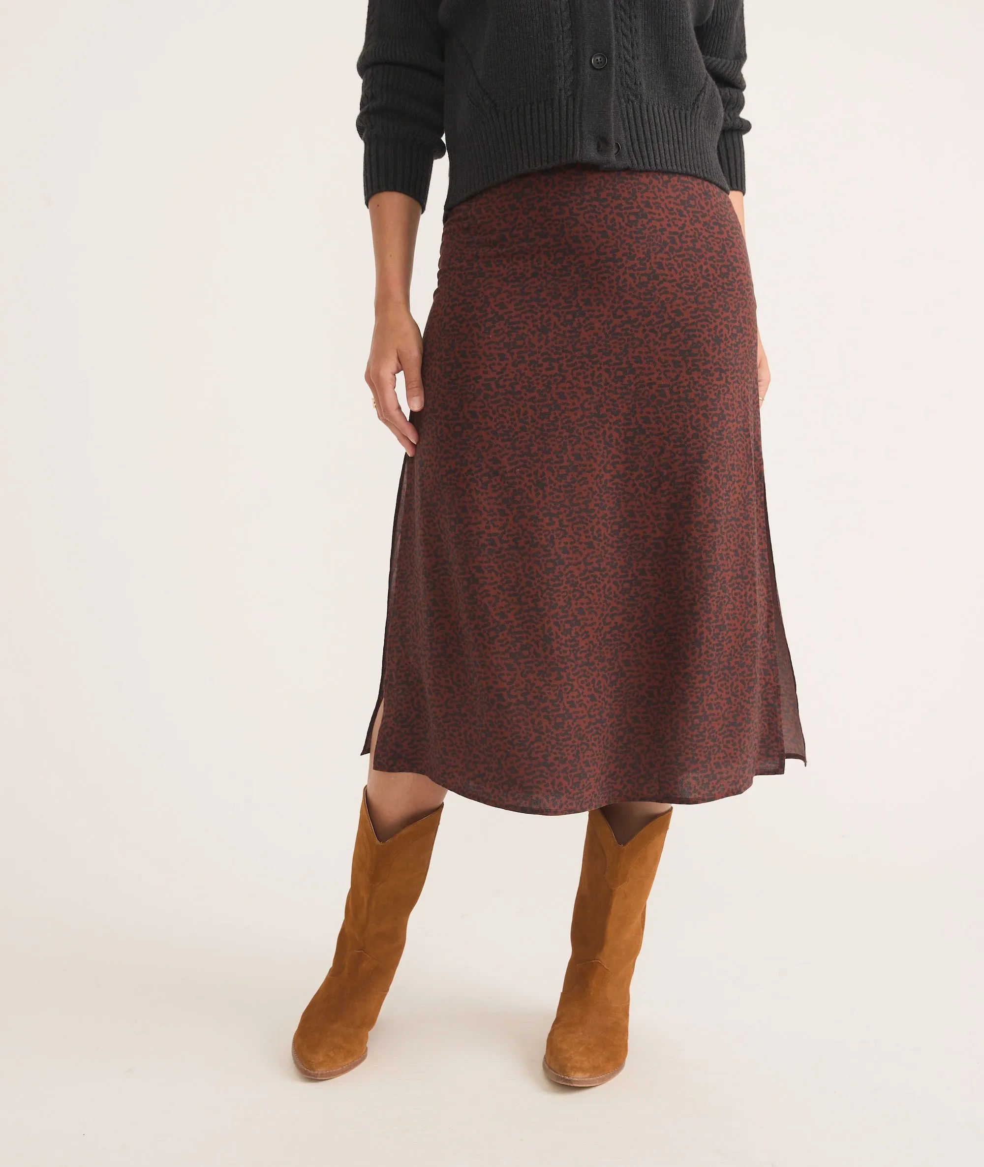Ryan Midi Slip Skirt sold by Marine Layer product image thumbnail 2