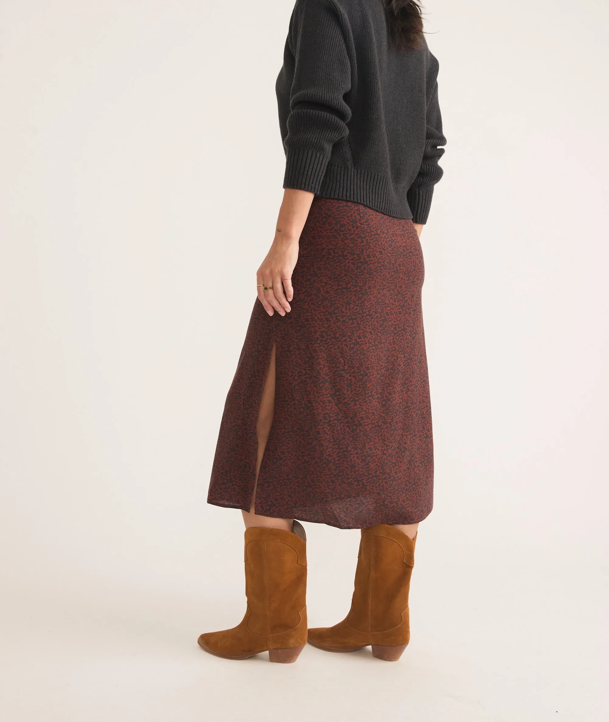 Ryan Midi Slip Skirt sold by Marine Layer product image thumbnail 5