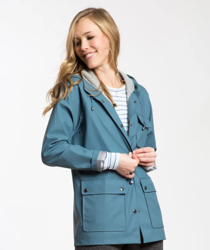 Kelly Classic Rain Coat sold by Marine Layer