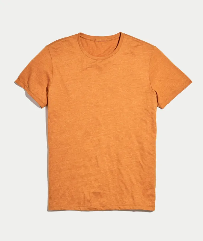 Signature Crewneck in Cathay Spice sold by Marine Layer