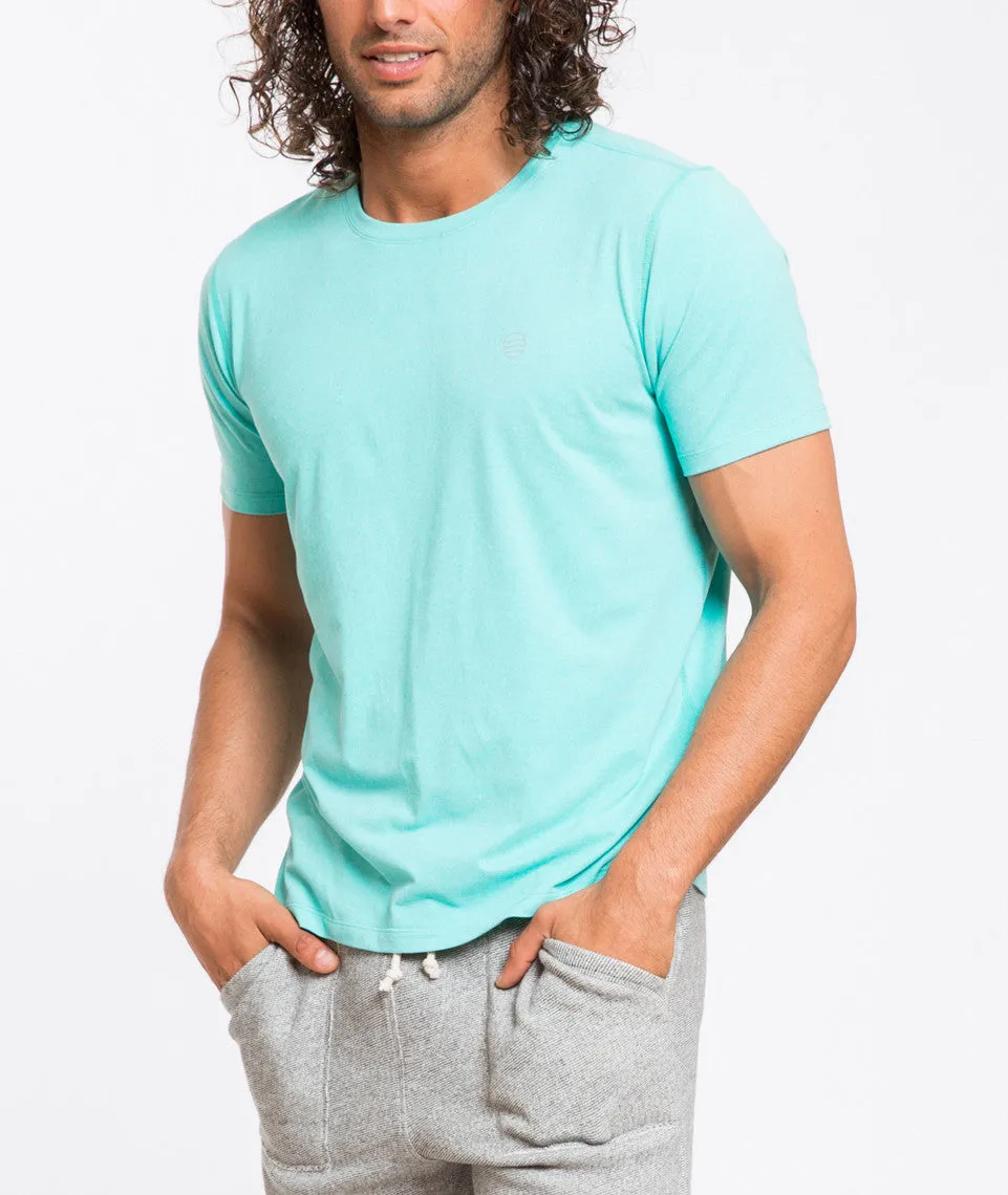 Sport Crew Chest Logo - Teal sold by Marine Layer product image thumbnail 2