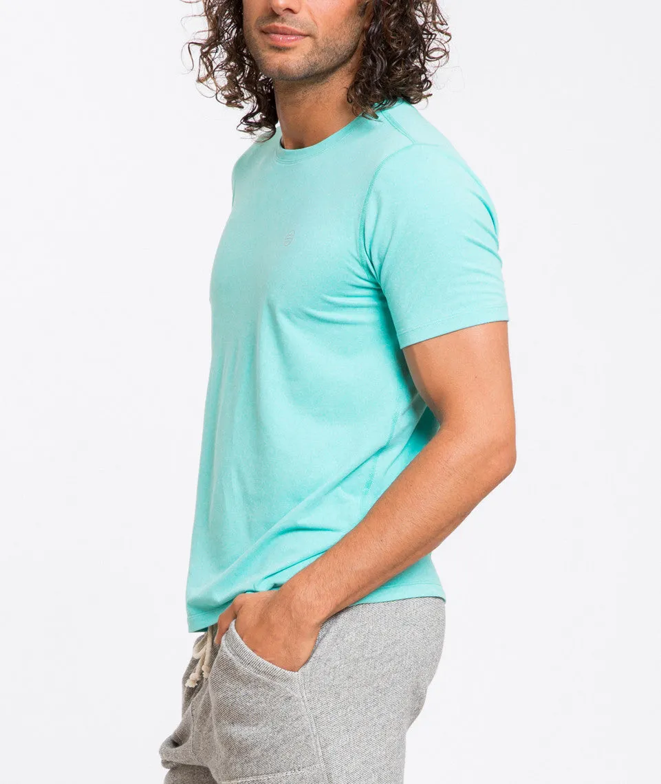 Sport Crew Chest Logo - Teal sold by Marine Layer product image thumbnail 3