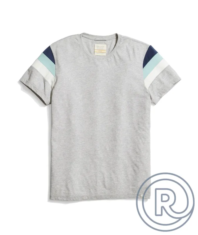 Re-Spun Banks Tee in Heather Grey sold by Marine Layer