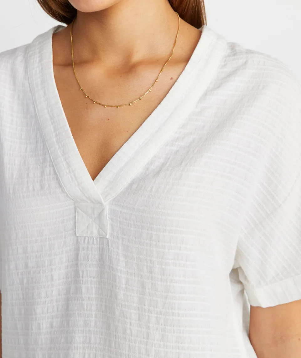 Bali Tunic in Shadow Stripe sold by Marine Layer product image thumbnail 3