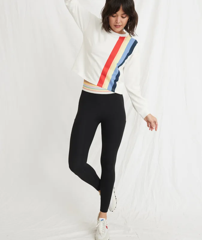 Megan Legging in Black sold by Marine Layer