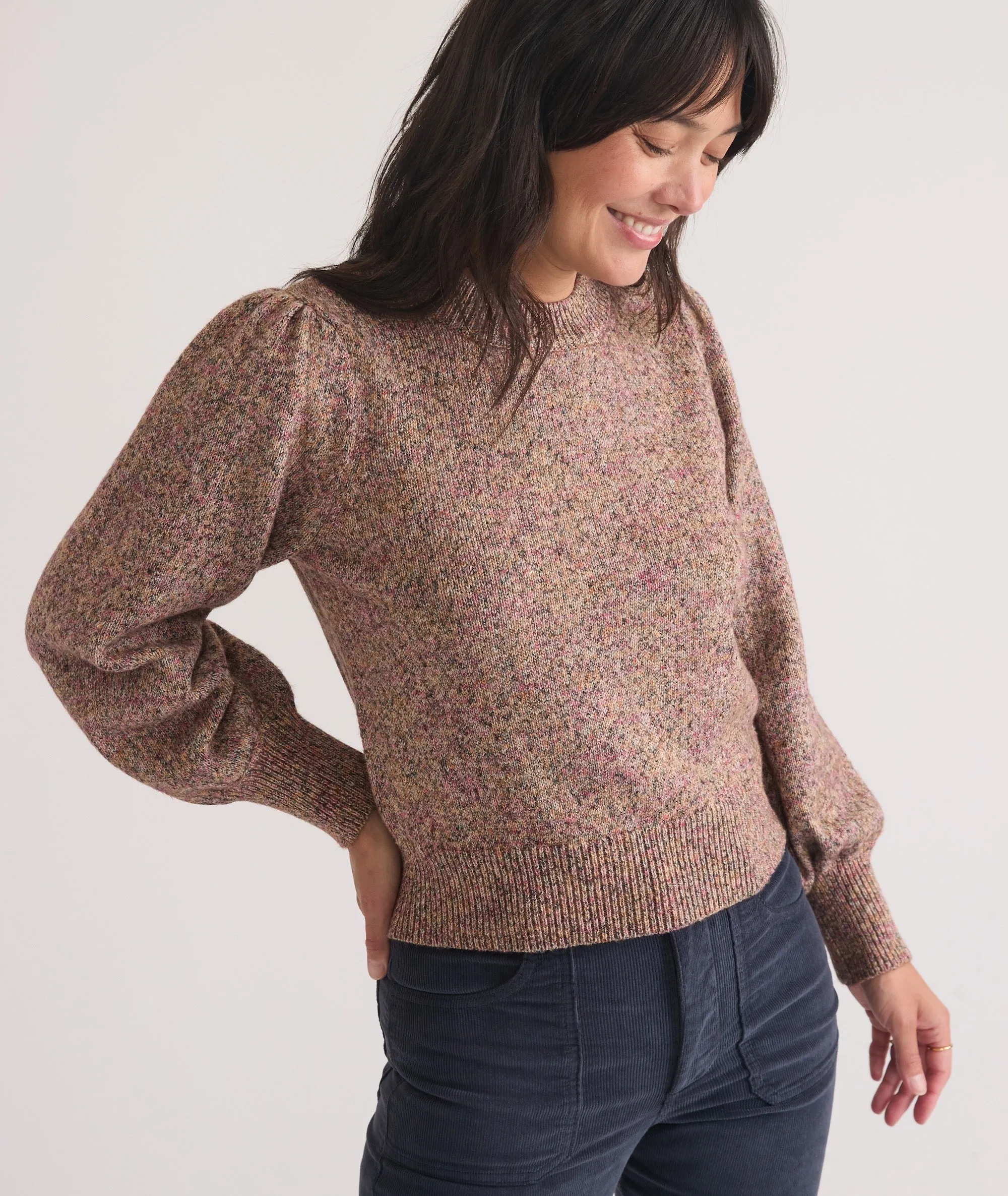 Alma Puff Sleeve Sweater sold by Marine Layer product image thumbnail 2