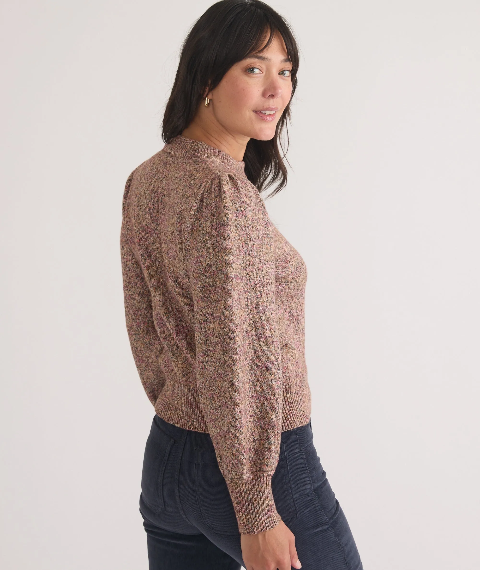 Alma Puff Sleeve Sweater sold by Marine Layer product image thumbnail 5