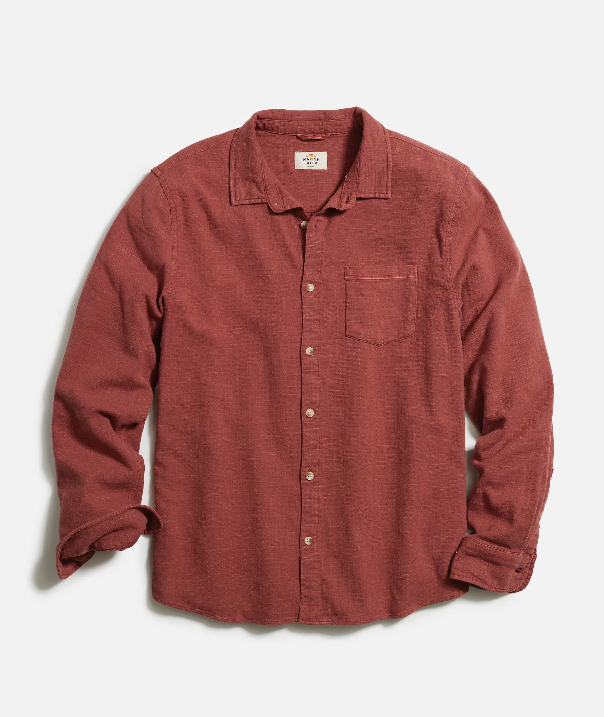 Stretch Selvage Long Sleeve Shirt sold by Marine Layer